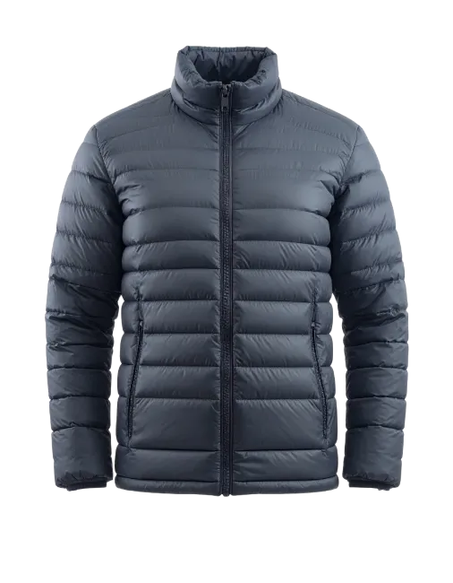 Dark Grey Puffer Jacket