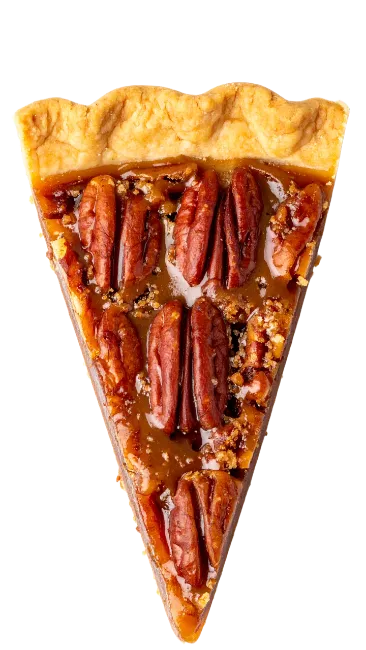 Delicious Pecan Pie Slice