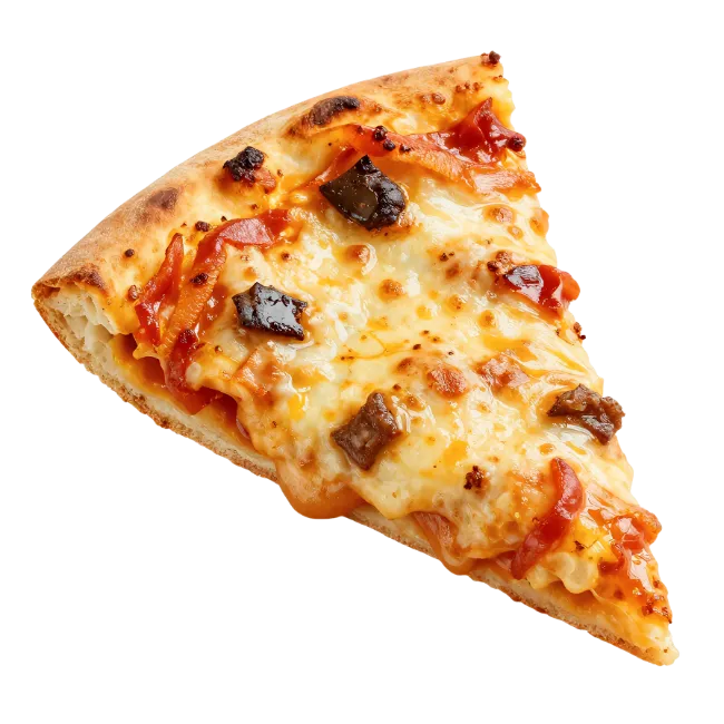 Delicious Slice of Pepperoni Pizza