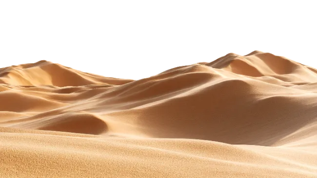 Desert Sand Dunes Landscape