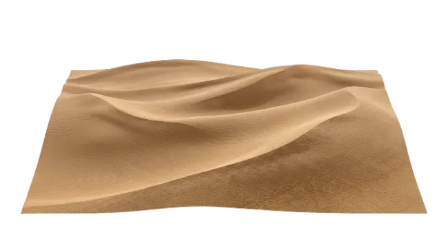 Desert Sand Dunes Terrain