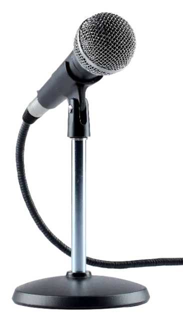 Desktop Microphone on Stand