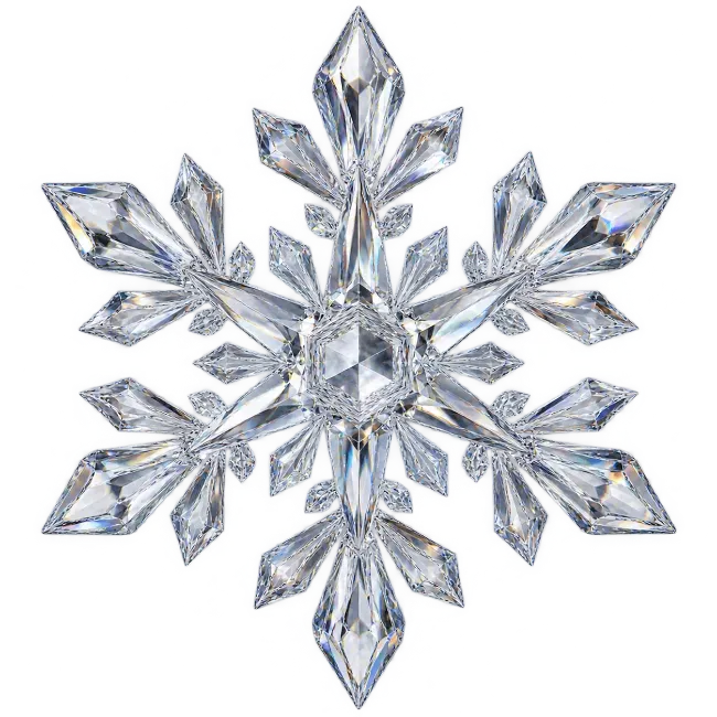 Diamond Crystal Snowflake