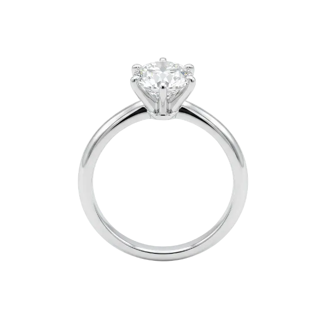 Diamond Engagement Ring Front View