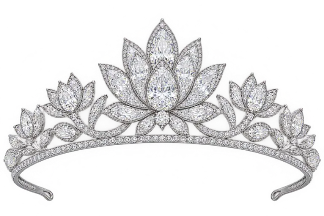 Diamond Tiara Crown Jewelry