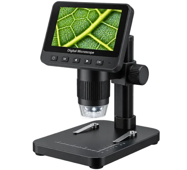 Digital microscope with screen