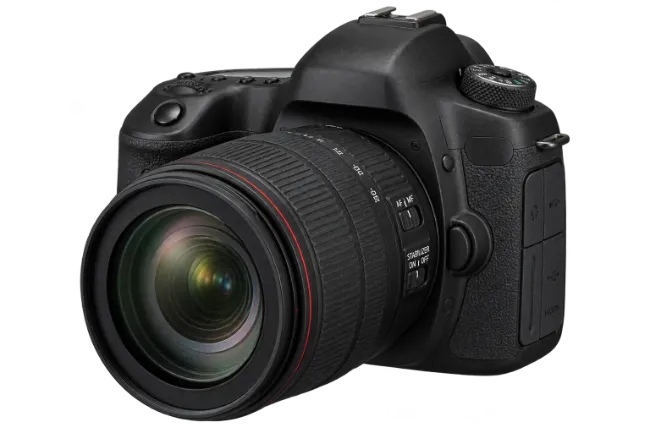 Digital SLR Camera with Zoom Lens