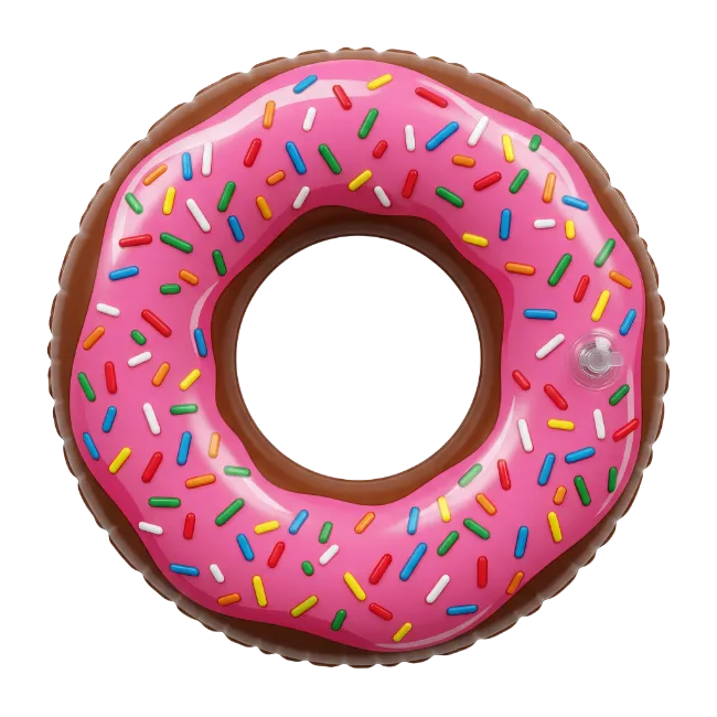 Donut Inflatable Pool Float