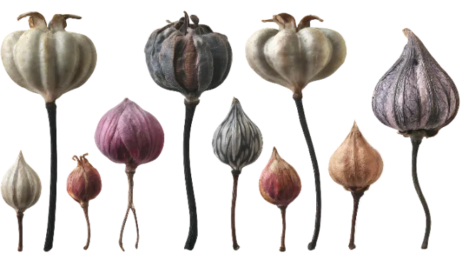 Dried Seed Pods Collection
