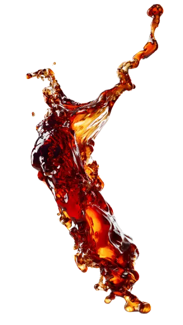 Dynamic Brown Liquid Splash