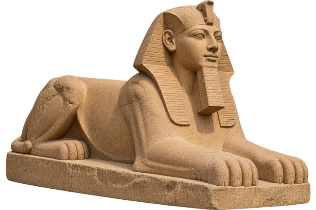 Egyptian Sphinx Statue Sculpture
