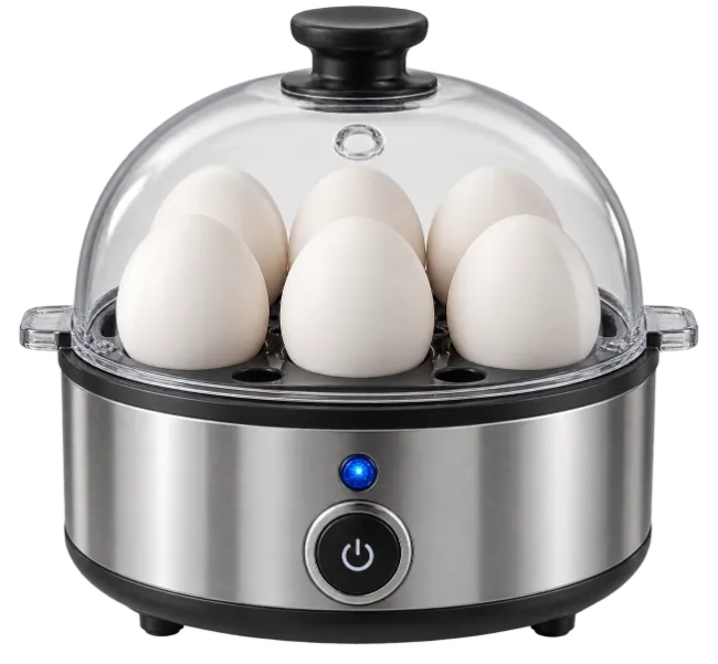 Electric Egg Cooker with Six Eggs