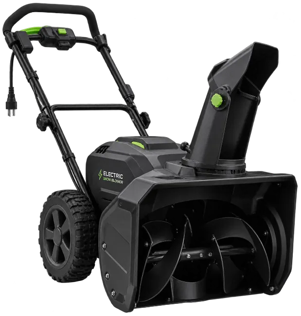 Electric Snow Blower with Wheels