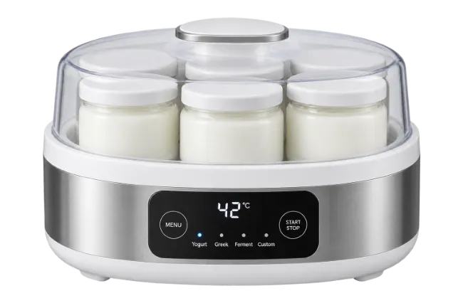 Electric Yogurt Maker with Glass Jars
