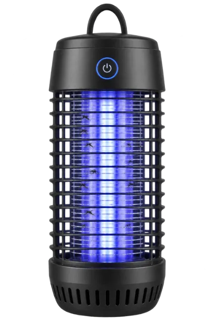 Electronic Bug Zapper With Blue Ultraviolet Light