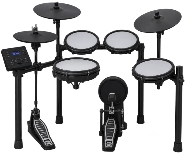 Electronic Drum Kit with Cymbals and Pedals