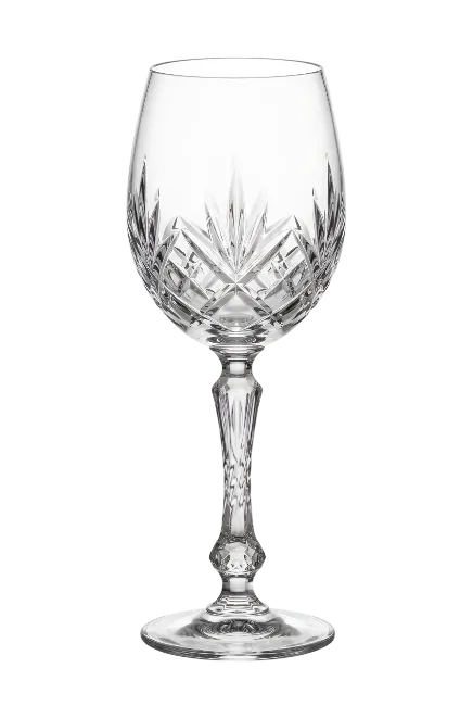 Elegant Crystal Wine Glass