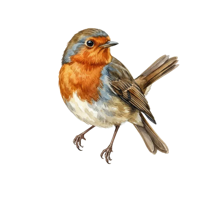 European Robin Bird