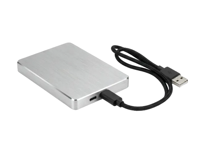 External Hard Drive with USB Cable
