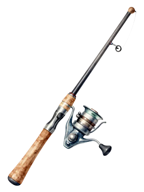 Fishing Rod with Spinning Reel