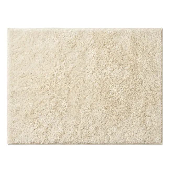 Fluffy Cream Area Rug