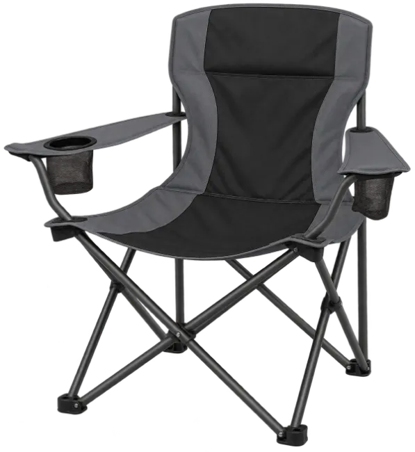 Folding Camping Chair with Cup Holders