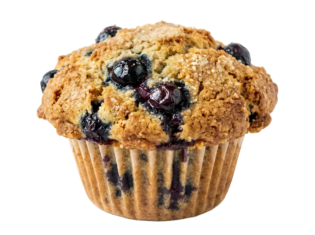 Fresh Baked Blueberry Muffin