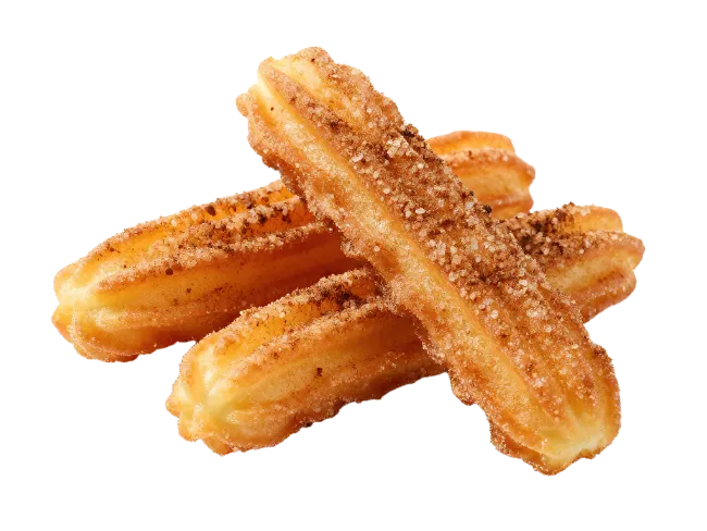 Fresh Baked Churros with Cinnamon Sugar