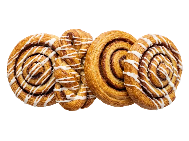 Fresh Baked Cinnamon Rolls and Pastries