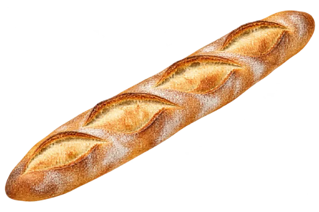 Fresh Baked French Baguette Bread