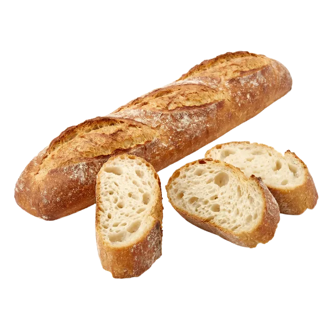 Fresh Baked French Baguette Bread Loaf