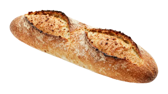 Fresh Baked French Baguette Loaf