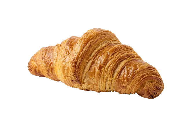 Fresh Baked Golden Brown Croissant