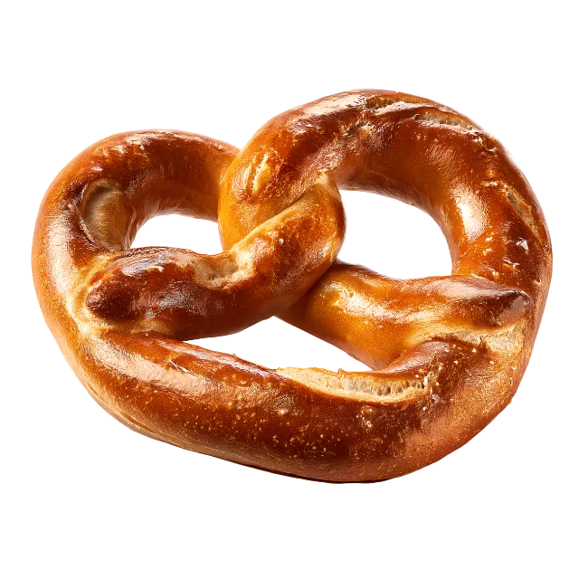 Fresh Baked Golden Brown Pretzel