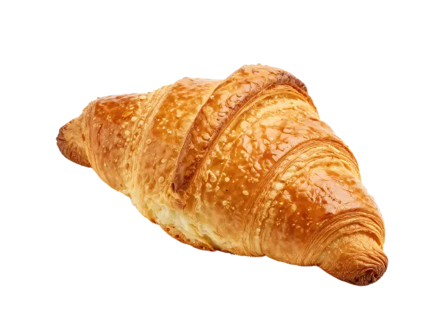 Fresh Baked Golden Croissant