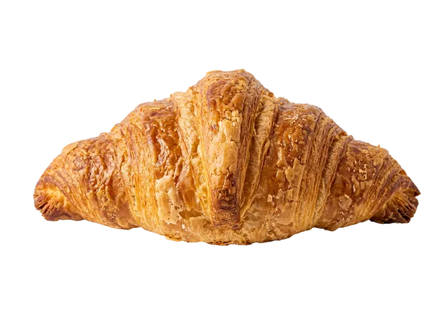 Fresh Baked Golden Croissant Bakery Item
