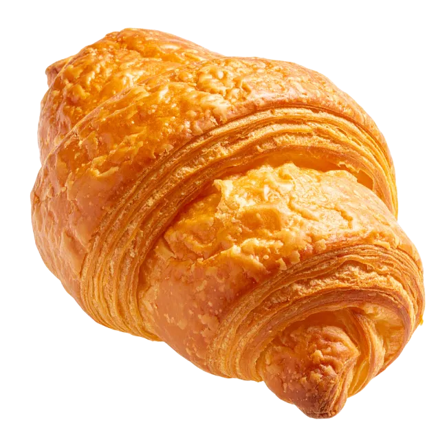 Fresh Baked Golden Croissant