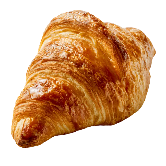 Fresh Baked Golden Croissant