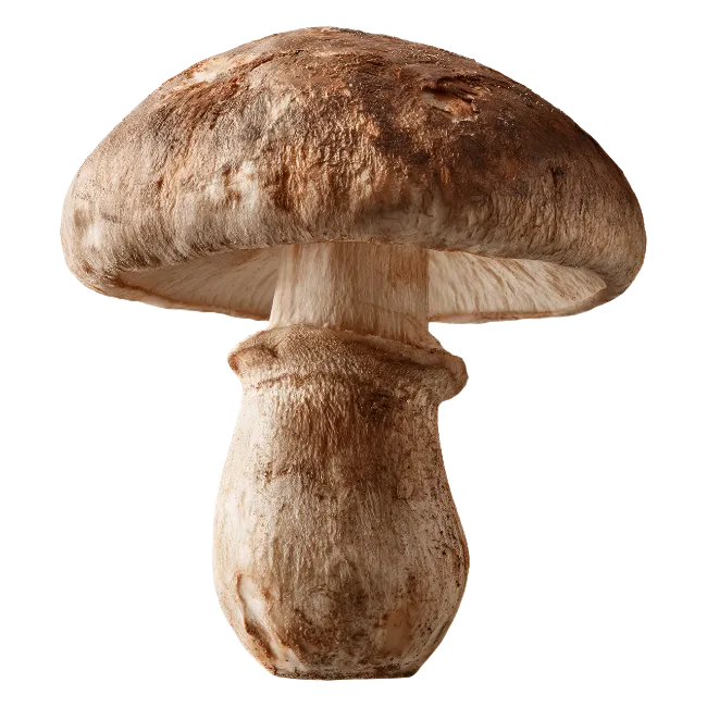 Fresh Brown Mushroom