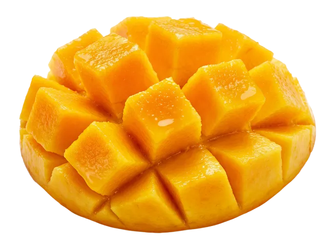Fresh Diced Mango Fruit Chunks