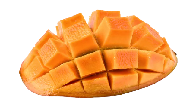 Fresh Diced Mango Fruit Slice