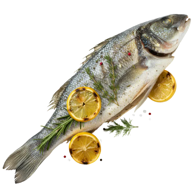 Fresh Grilled Fish with Lemon and Herbs