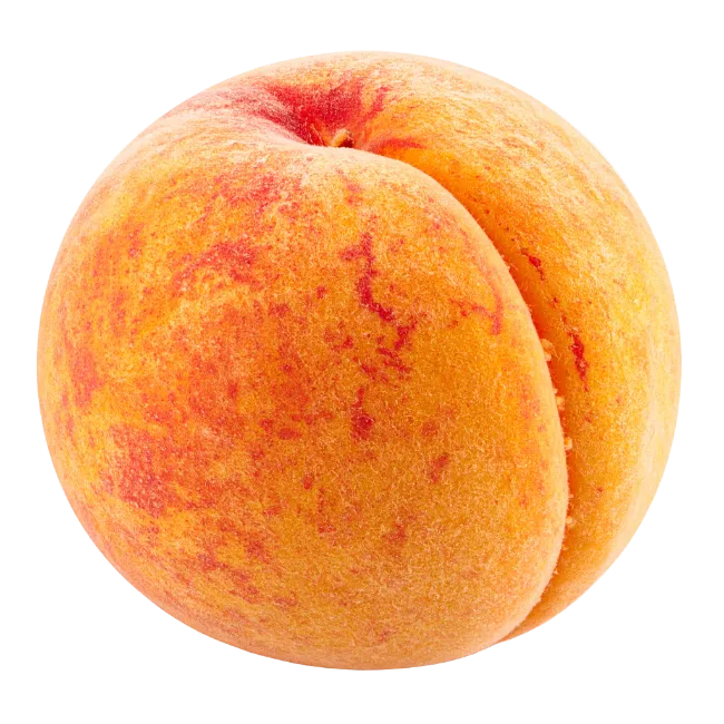 Fresh Juicy Peach Fruit