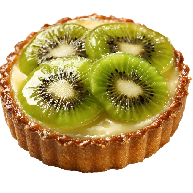 Fresh Kiwi Fruit Tart Dessert