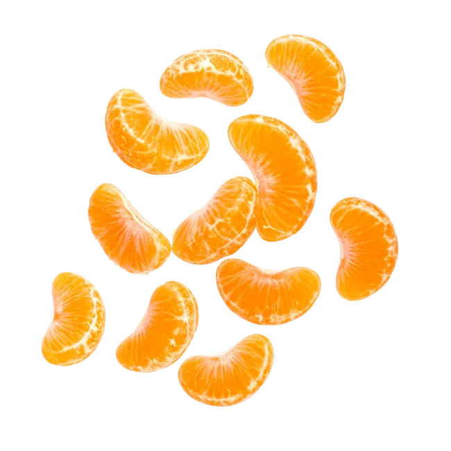 Fresh Mandarin Orange Slices