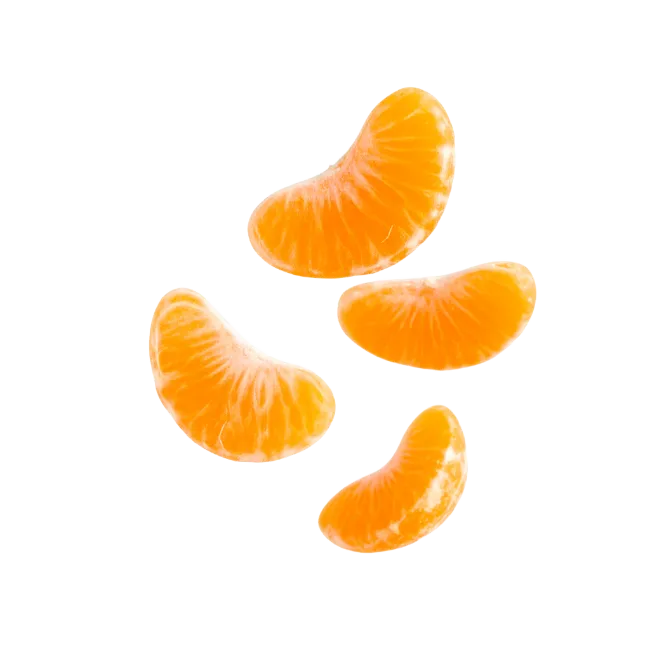 Fresh Mandarin Orange Slices