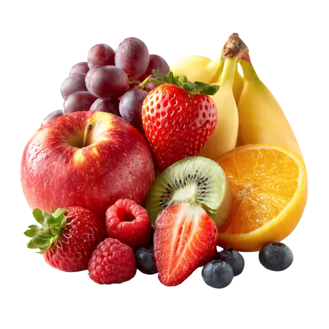 Fresh Mix of Assorted Fruits