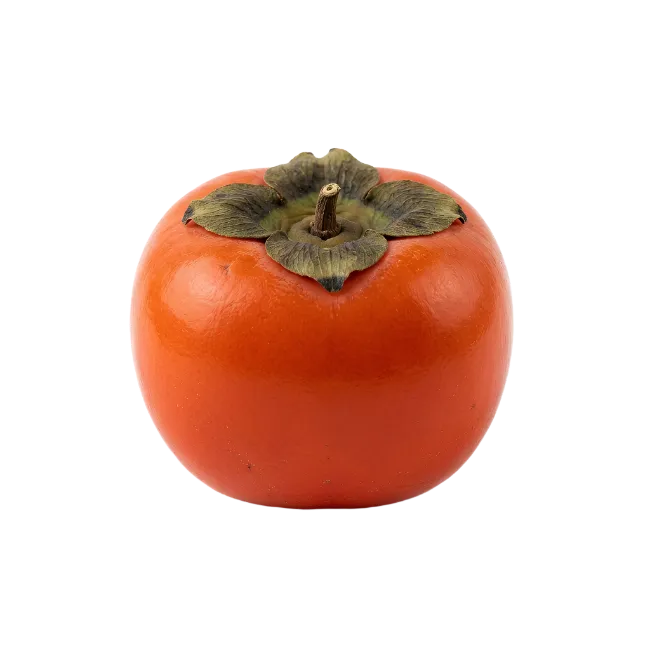 Fresh Orange Persimmon Fruit