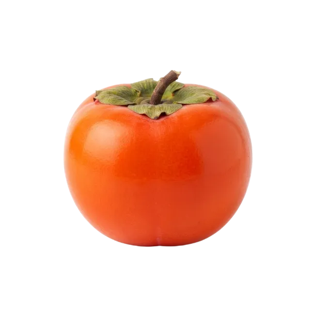 Fresh Orange Persimmon Fruit