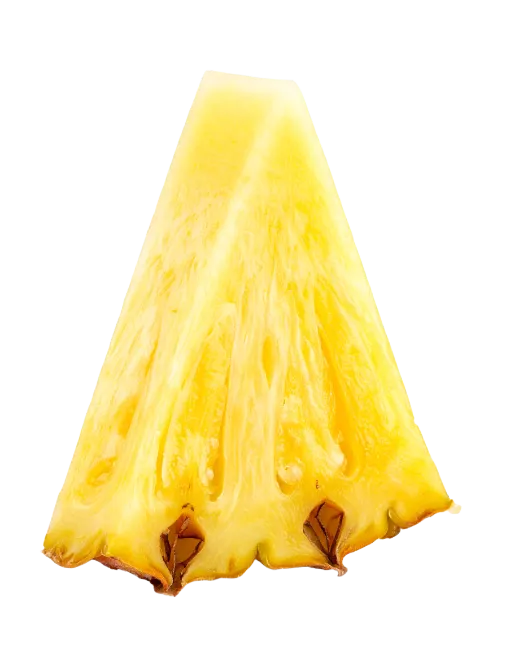 Fresh Pineapple Slice Wedge